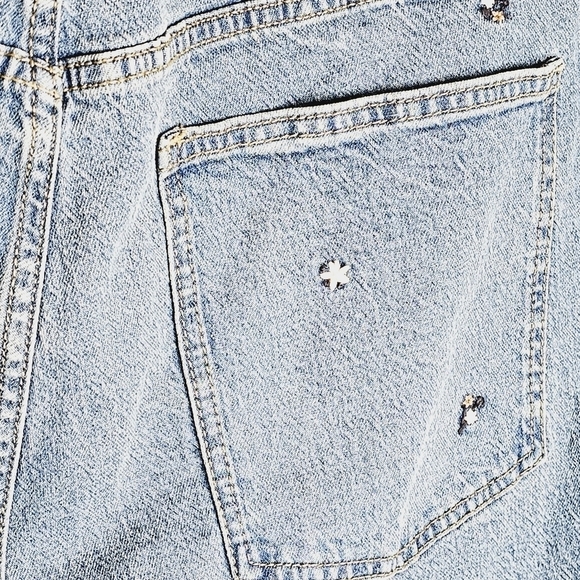 NWT Universal Thread Plus Size Vintage Straight Floral Jeans Size 24W - Picture 10 of 11